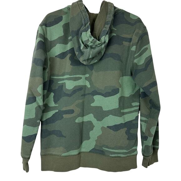 GAP Kids XXL Camo Hoodie Military Green Pullover Sweatshirt - Picture 2 of 9